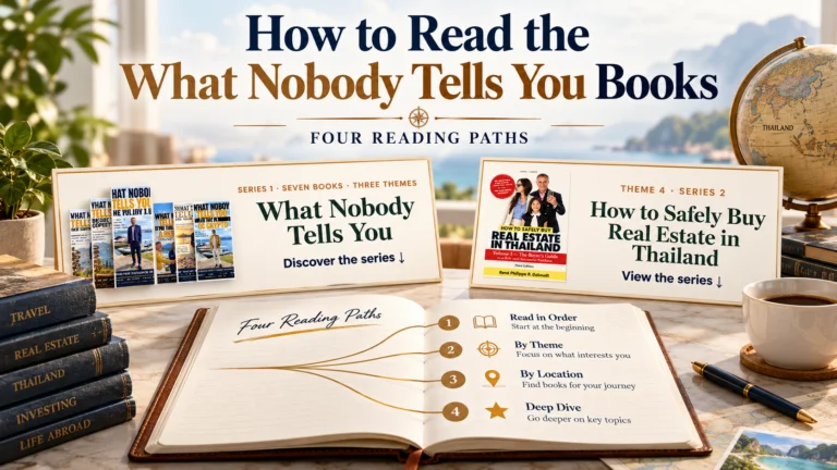 How to Read the What Nobody Tells You Books: Four Reading Paths