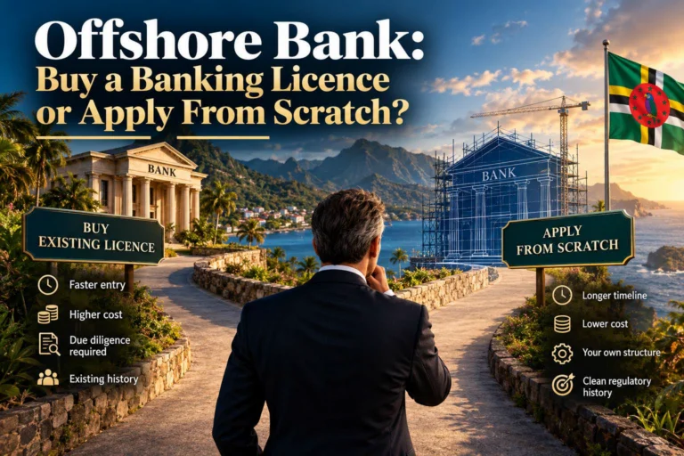 Offshore Bank: Buy a Banking Licence or Apply From Scratch?