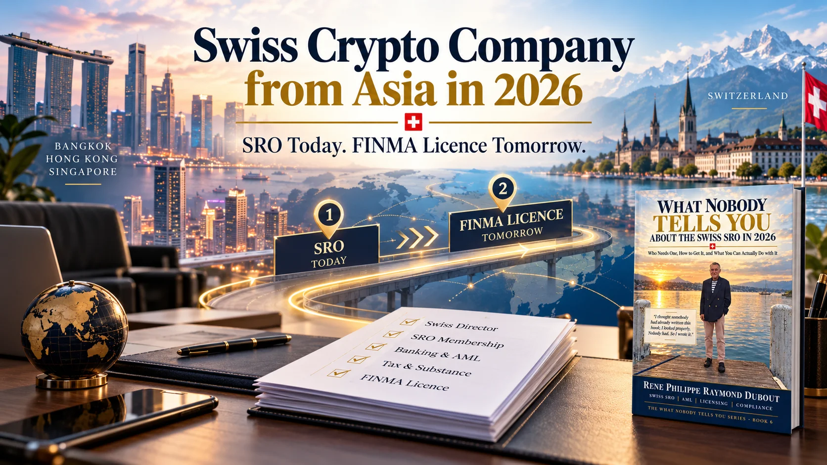 Setting Up a Swiss Crypto Company from Asia in 2026: SRO Today, FINMA Licence Tomorrow