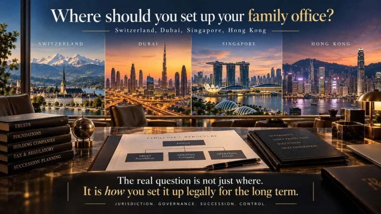 How to Set Up a Family Office: Three Files, Not One