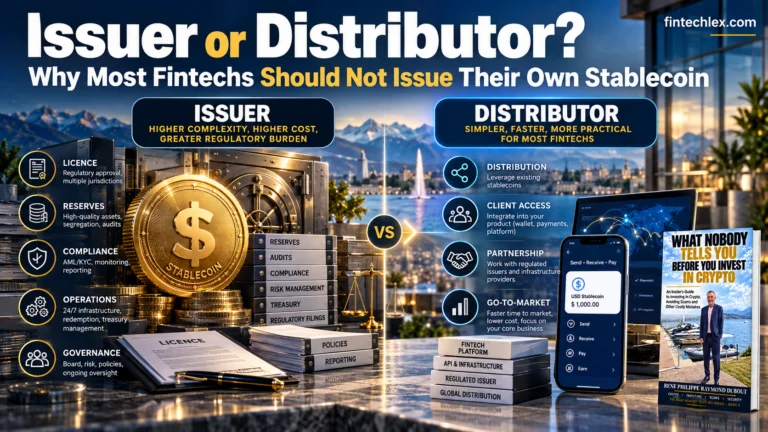 Issuer or Distributor? Why Most Fintechs Should Not Issue Their Own Stablecoin