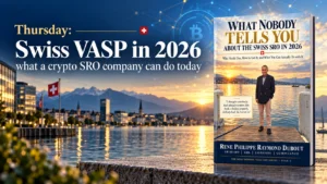 Swiss VASP in 2026: What a Crypto SRO Company Can Do Today, and What the New Licence Will Change