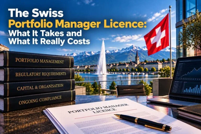 The Swiss Portfolio Manager Licence: What It Takes and What It Really Costs
