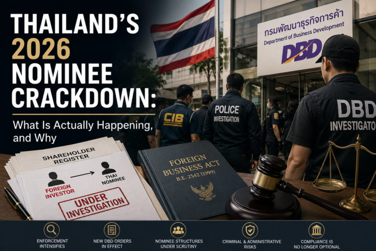 Thailand’s 2026 Nominee Crackdown What and Why