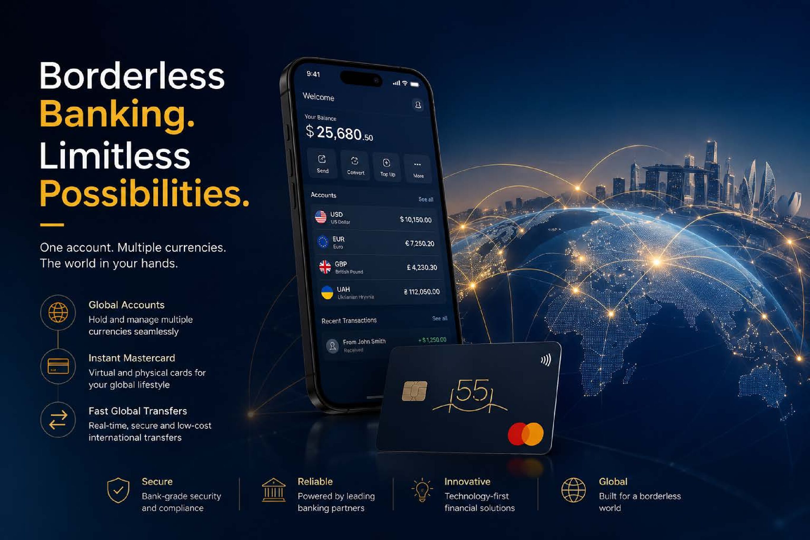 Digital Challenger Bank Ukraine Singapore set up   