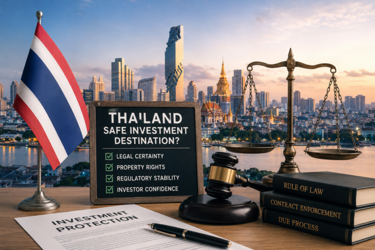 Is Thailand Still Considered a Safe Investment Destination?