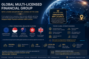 Multi-Licensed Financial Group with Singapore MPI Licence