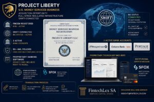 US MSB With SWIFT Bank Accounts and Banking Software