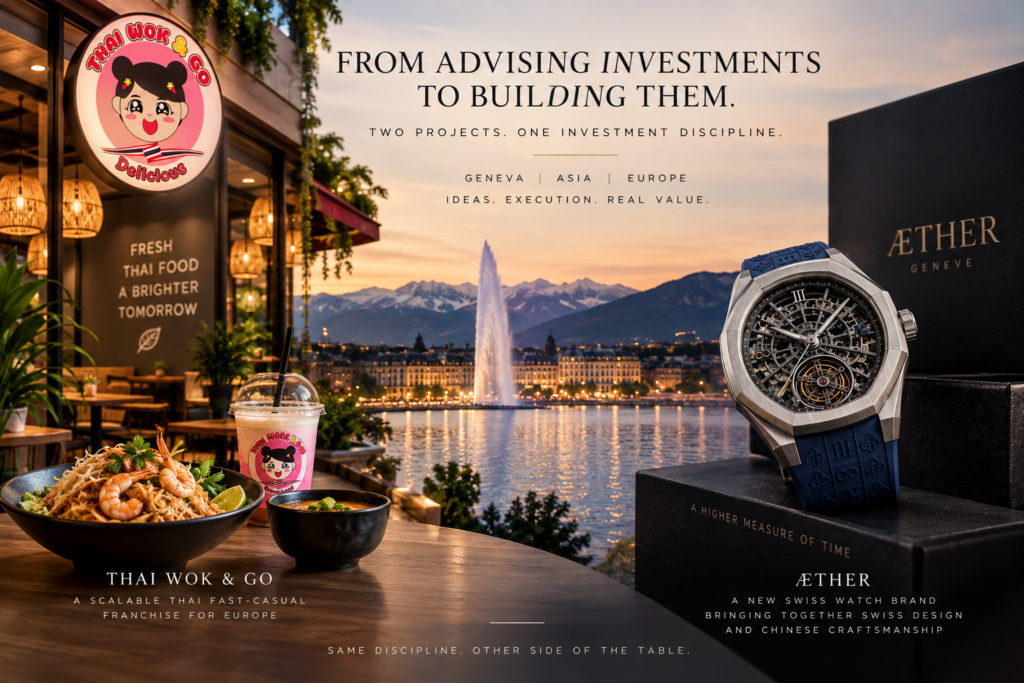 From Advising Investments to Building Them