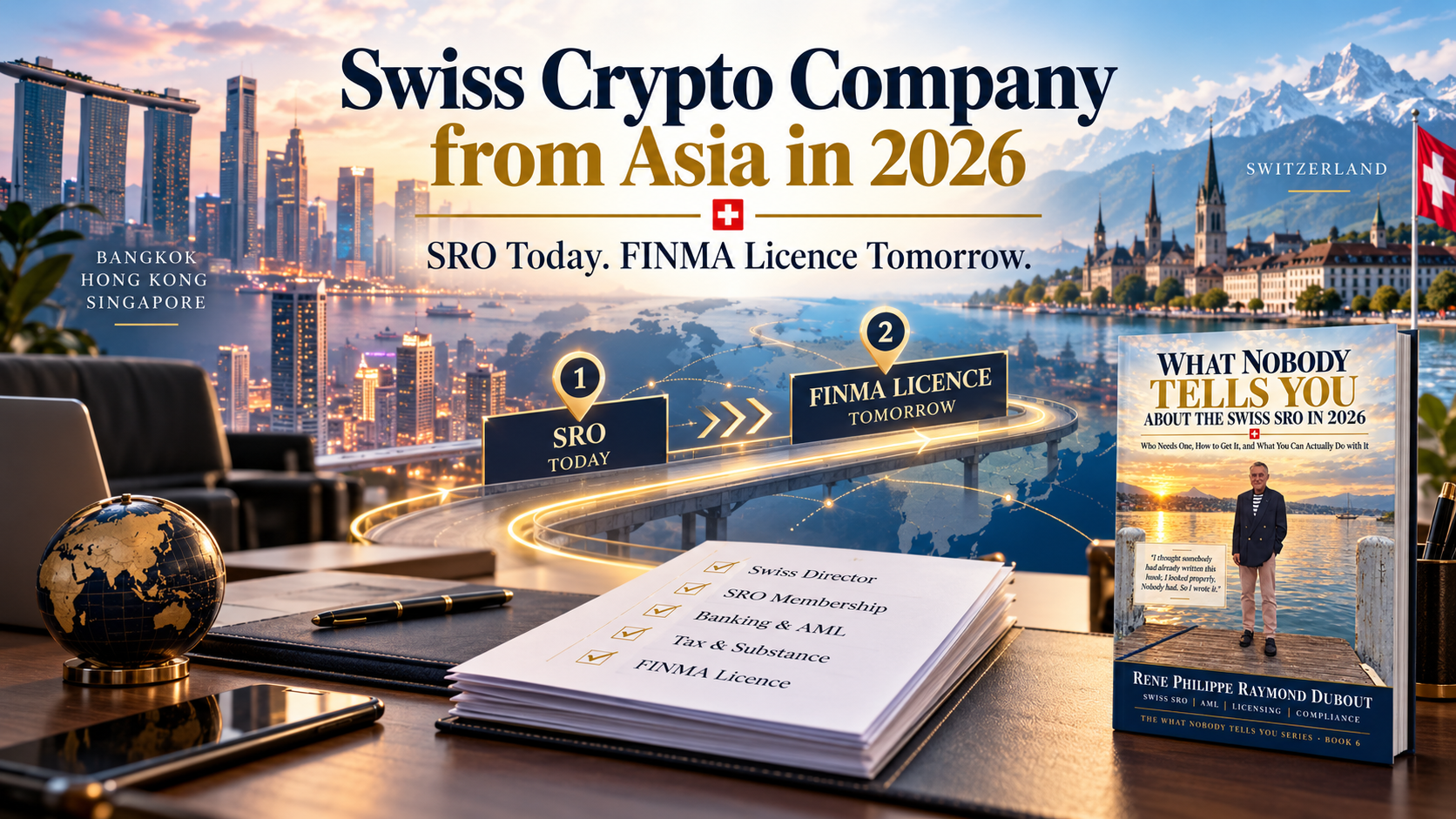 Setting Up a Swiss Crypto Company from Asia in 2026: SRO Today, FINMA Licence Tomorrow