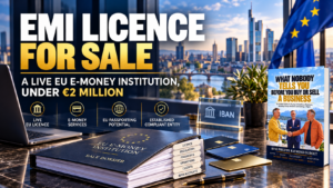 EMI Licence for Sale: A Live EU E-Money Institution, Under €2 Million