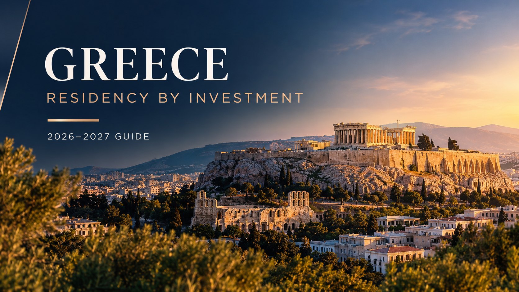 Greece residency by investment 2026–2027 guide