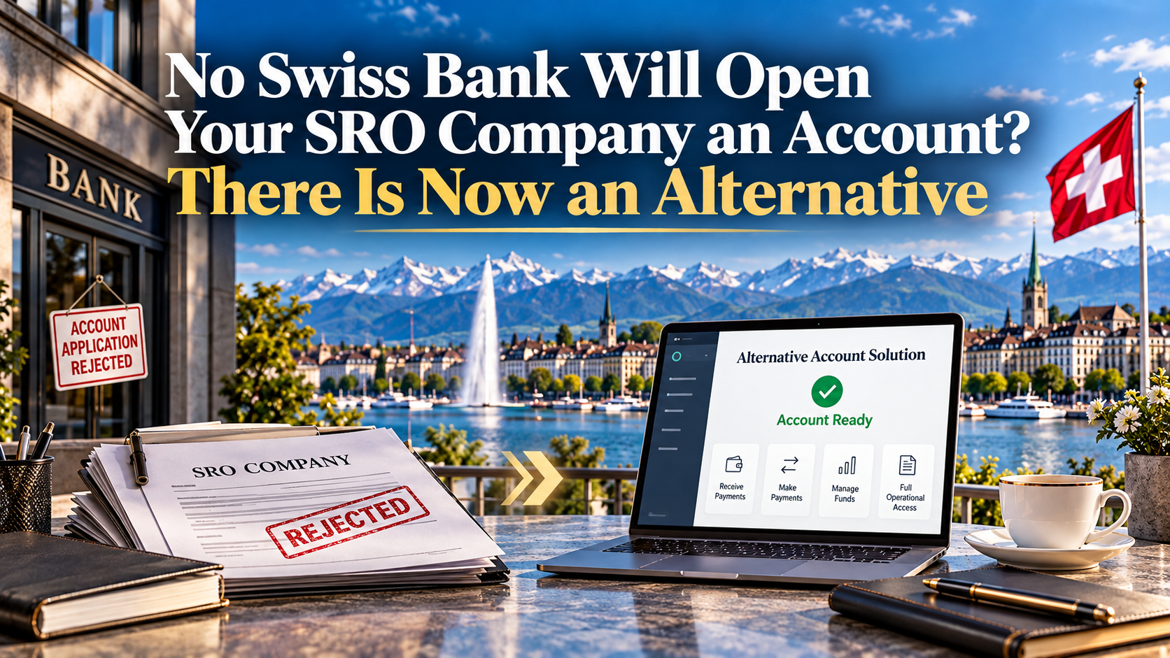 No Swiss Bank Will Open Your SRO Company an Account? There Is Now an Alternative