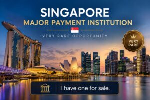 Singapore Major Payment Institution for Sale: MAS Licence for Cross-Border Money Transfer