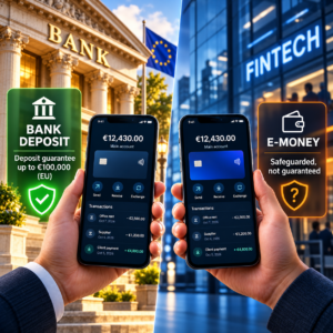Deposit or E-Money? What Happens to Your Money If Your Fintech Fails