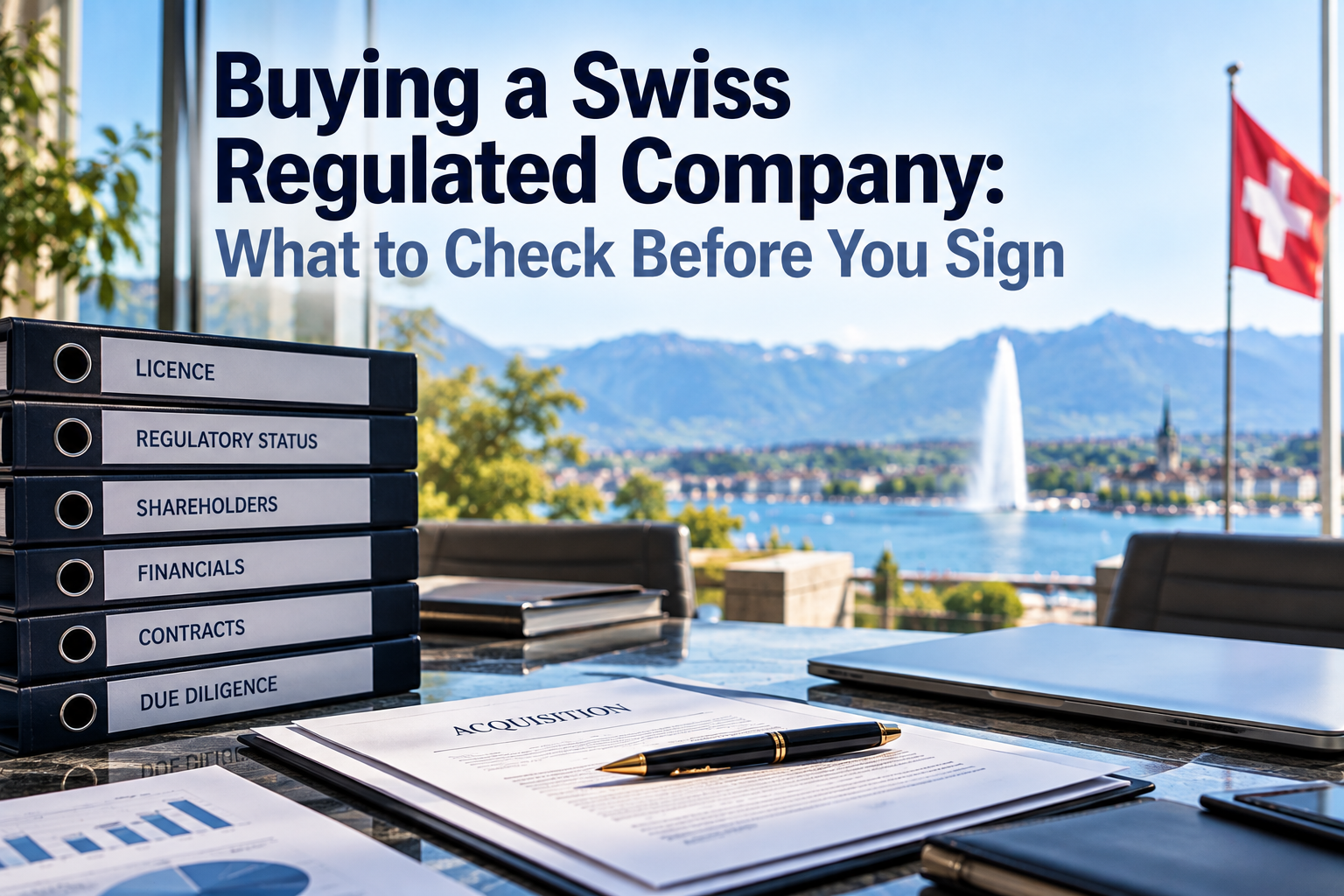 Buying a Swiss Regulated Company: What to Check Before You Sign