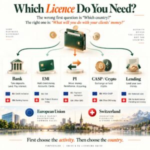 Bank, EMI or Payment Institution: Which Licence Does Your Fintech Actually Need?